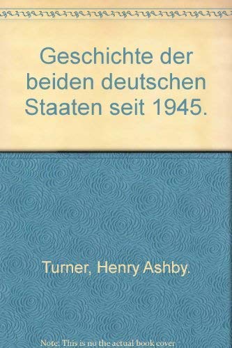 Geschichte der beiden deutschen Staaten seit 1945 (Piper Taschenbuch) German history
