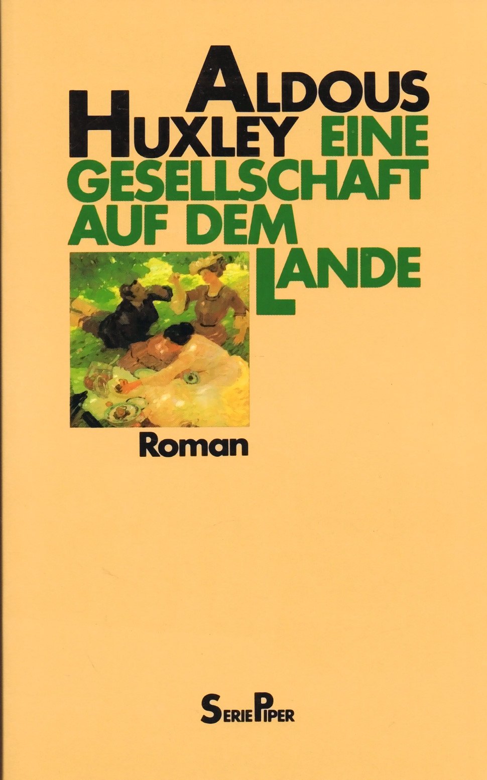 Eine Gesellschaft auf dem Lande: Roman (Piper Taschenbuch) Contemporary literature