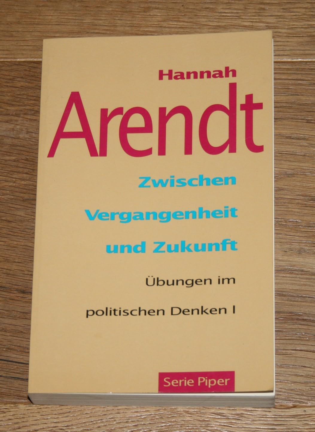 Zwischen Vergangenheit und Zukunft: Übungen im politischen Denken I (Piper Taschenbuch) Philosophy