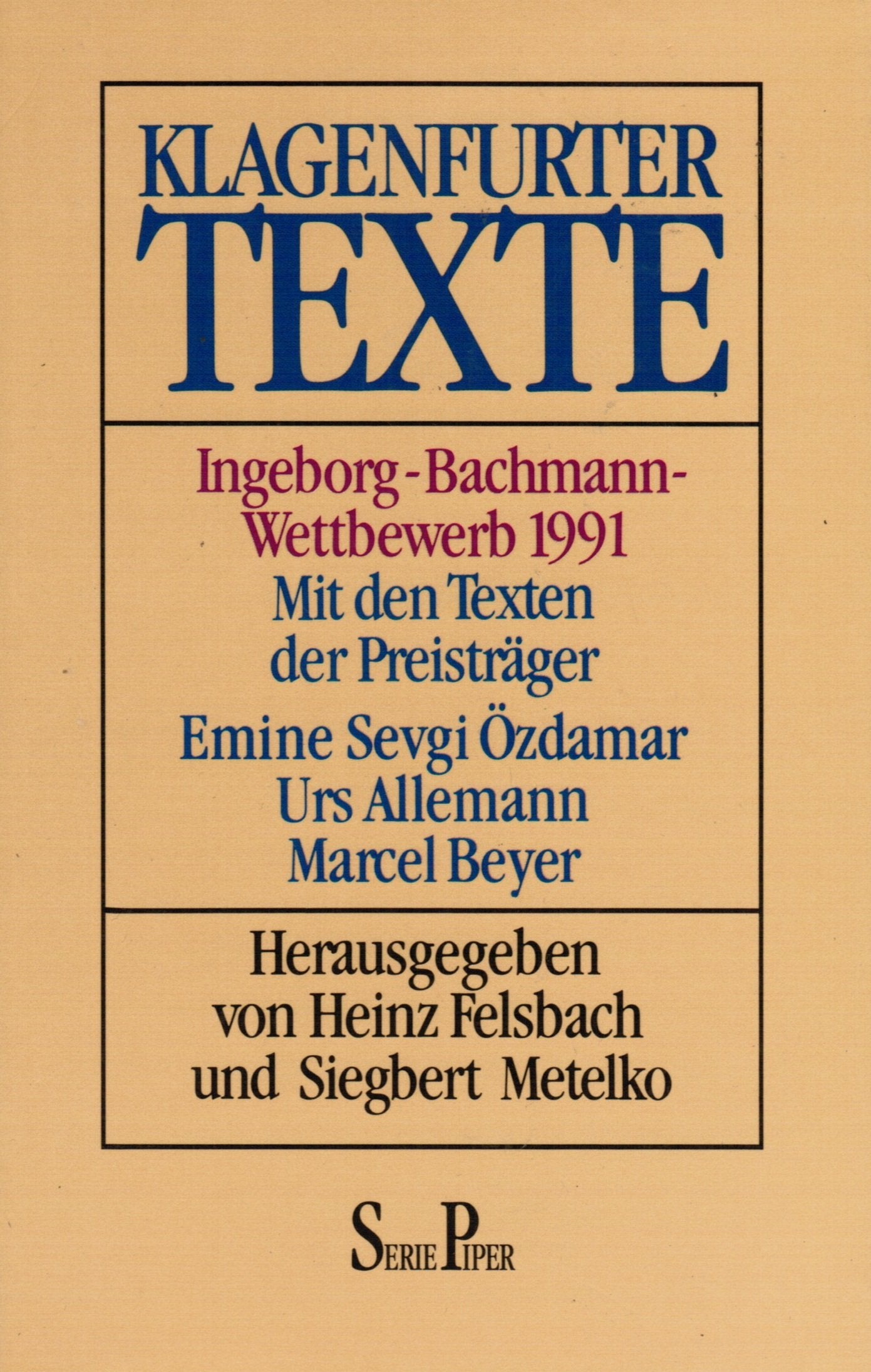 Klagenfurter Texte. Ingeborg-Bachmann-Wettbewerb 1991: Mit den Texten der Preisträger (Piper Taschenbuch) Inspiring women