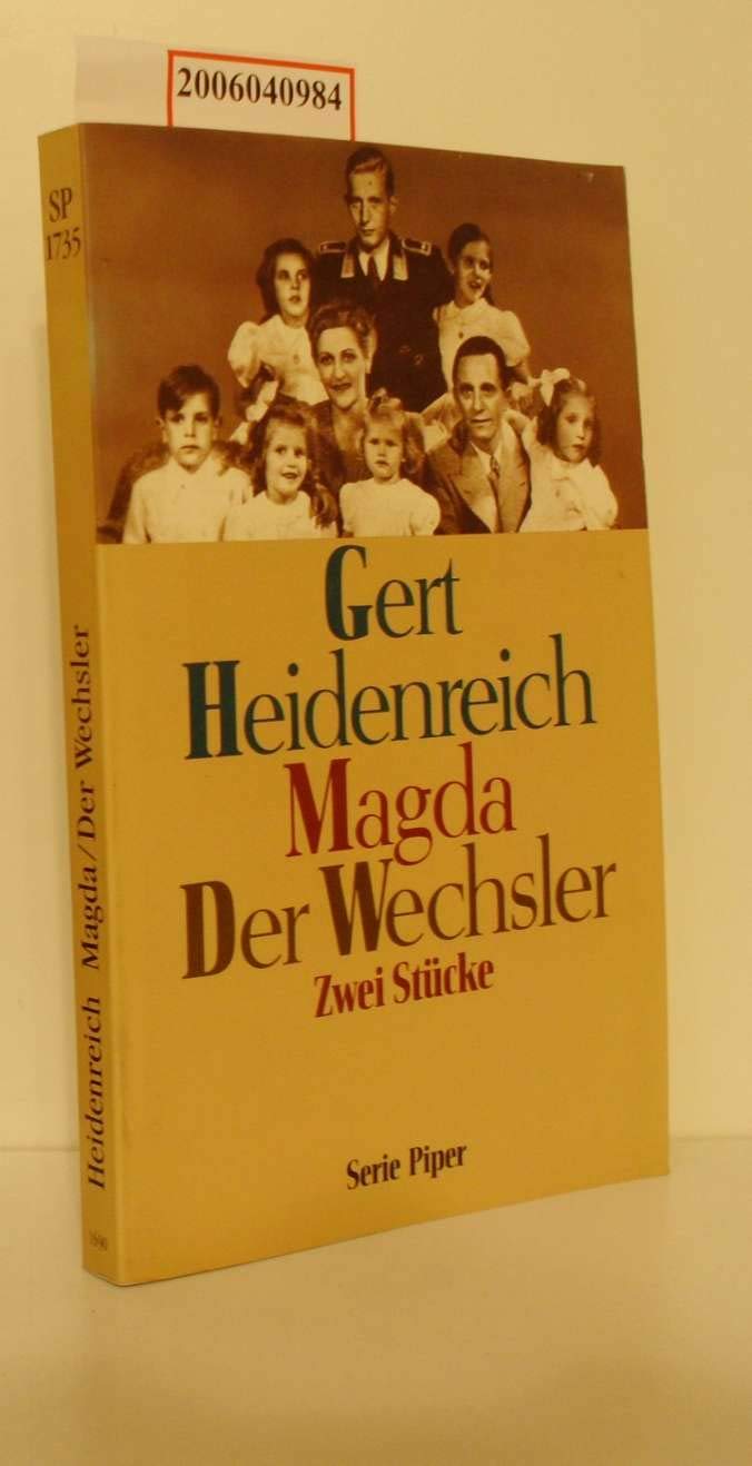 Magda /Der Wechsler: Zwei Stücke (Piper Taschenbuch) Books