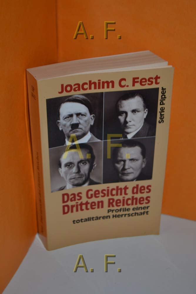 Das Gesicht des Dritten Reiches - Profile einer totalitären Herrschaft Politics & Society