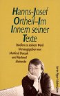 Hanns-Josef Ortheil - Im Innern seiner Texte. Studien zu seinem Werk. Professional & Reference Books