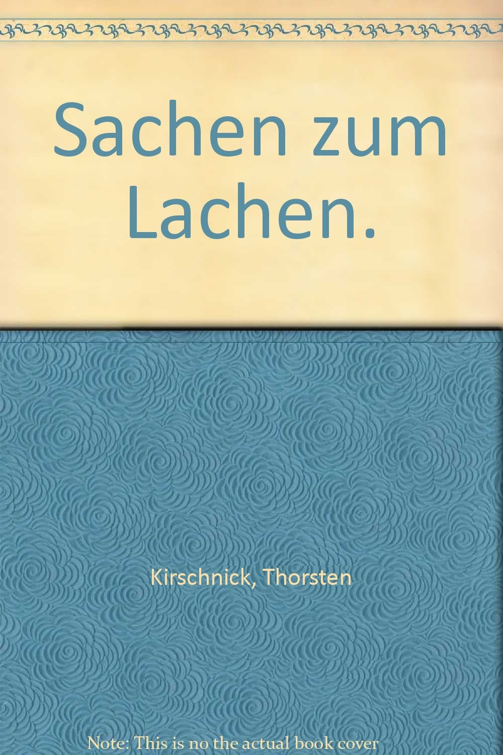 Sachen zum Lachen Books