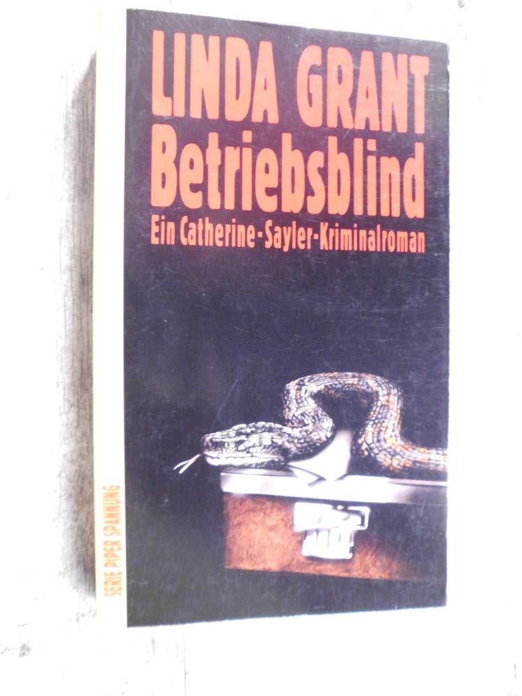 Betriebsblind: Ein Catherine-Sayler-Kriminalroman (Piper Taschenbuch) Books