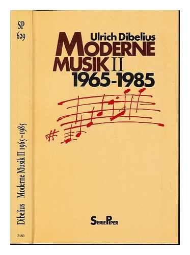 Moderne Musik II 1965-1985 (Musik Piper-Schott) Arts & Music