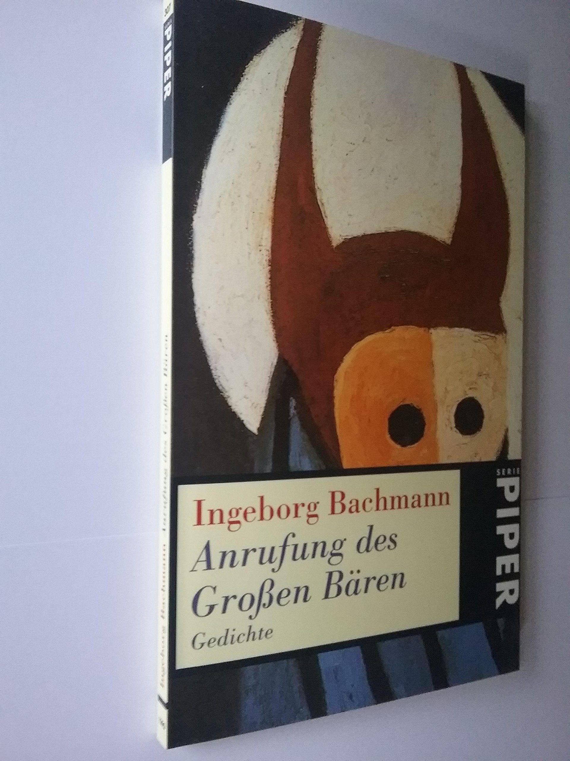 Anrufung des Großen Bären. Gedichte Fiction