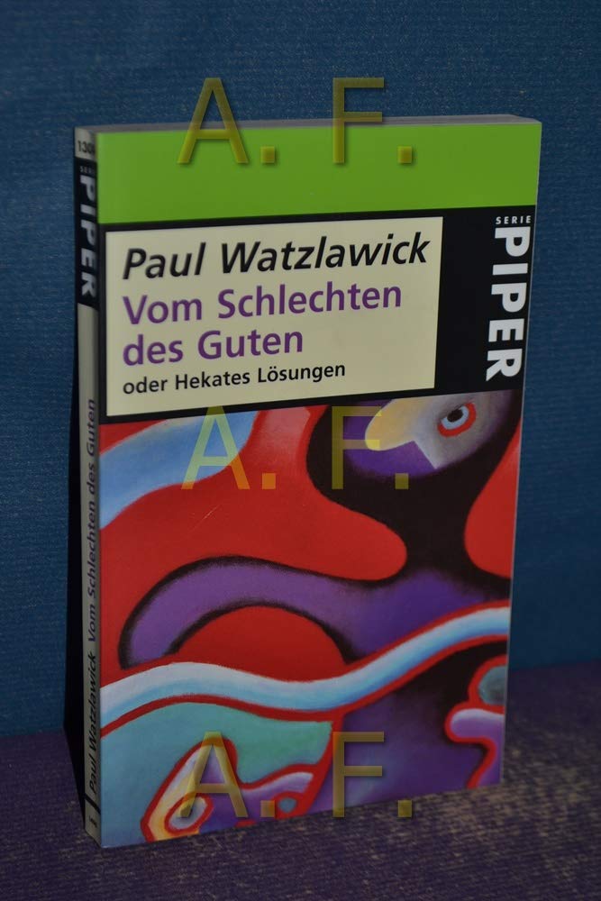 Vom Schlechten des Guten oder Hekates Lösungen Philosophy