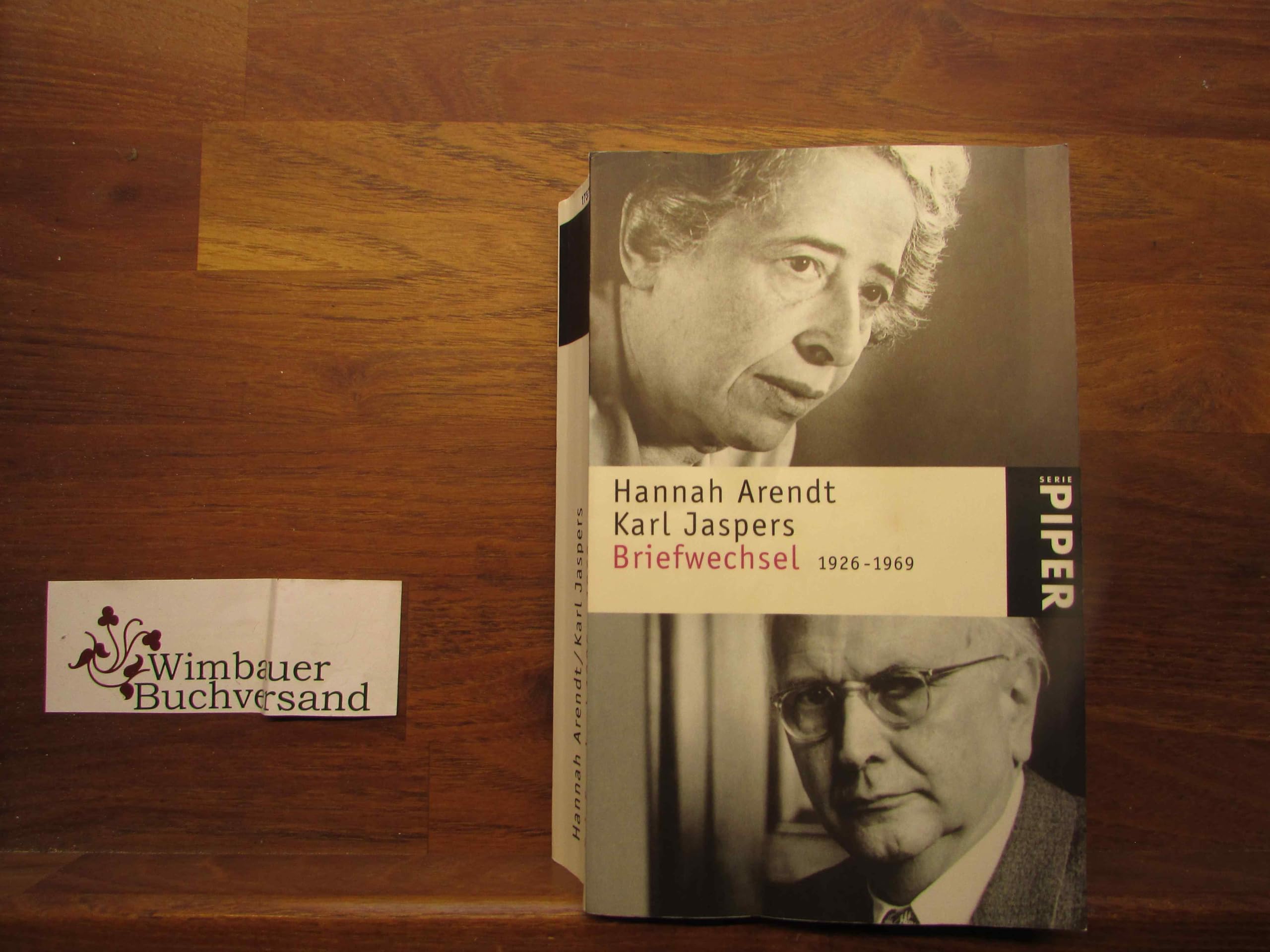 Briefwechsel 1926–1969 (Piper Taschenbuch, Band 1757) Philosophy