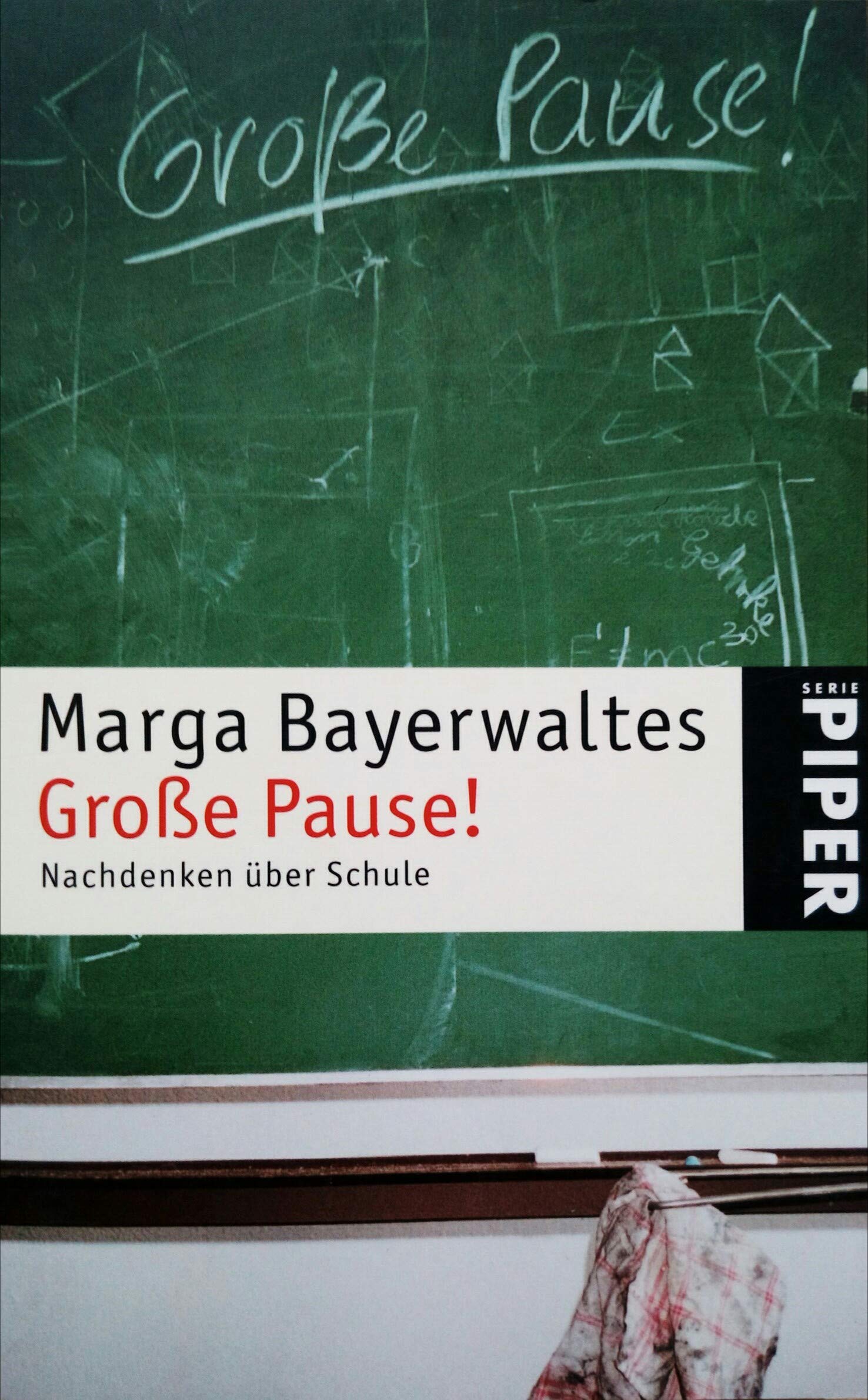 Große Pause!: Nachdenken über Schule (Piper Taschenbuch, Band 3831) Books