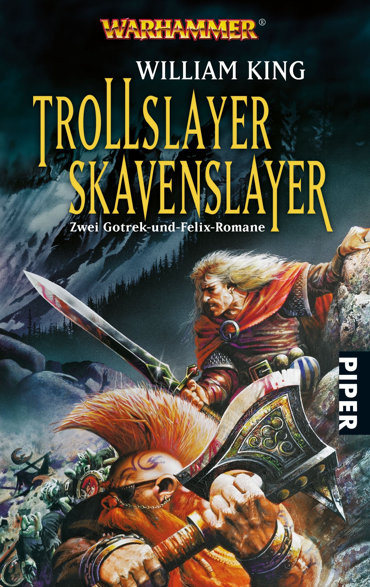 Trollslayer • Skavenslayer: Warhammer. Zwei Gotrek-und-Felix-Romane (Warhammer - Die Abenteuer von Gotrek und Felix, Band 26803) Contemporary literature Books
