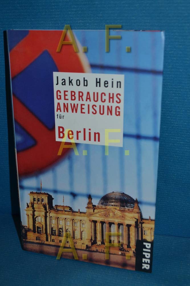 Gebrauchsanweisung für Berlin (Piper Taschenbuch, Band 7555) Leisure, Home & Garden