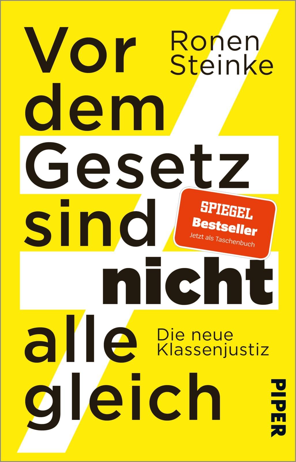 Vor dem Gesetz sind nicht alle gleich Law