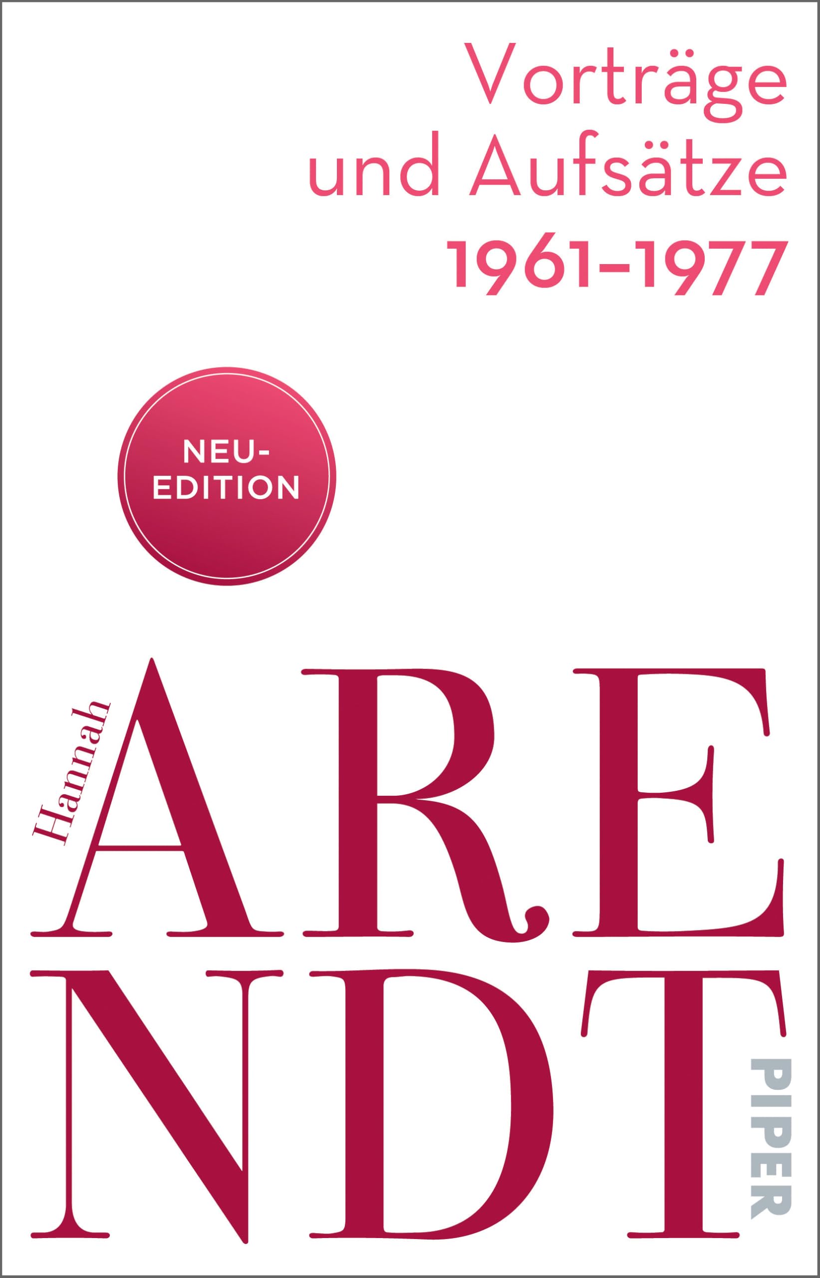 Vorträge und Aufsätze 1961-1977 Philosophy