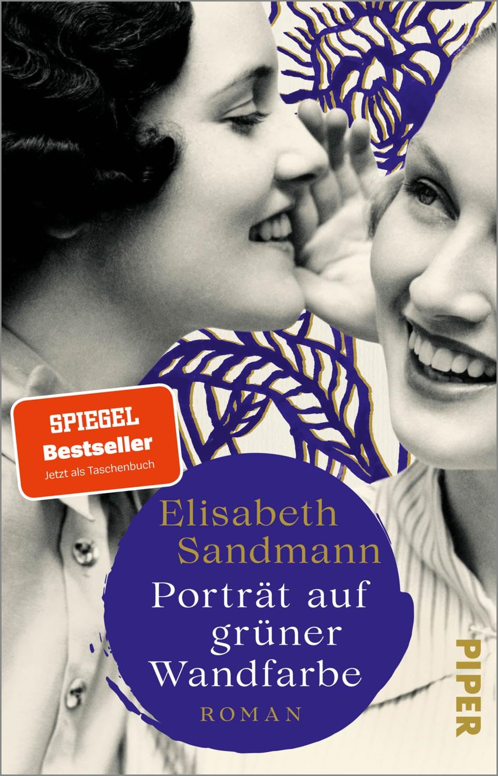 Porträt auf grüner Wandfarbe Contemporary literature