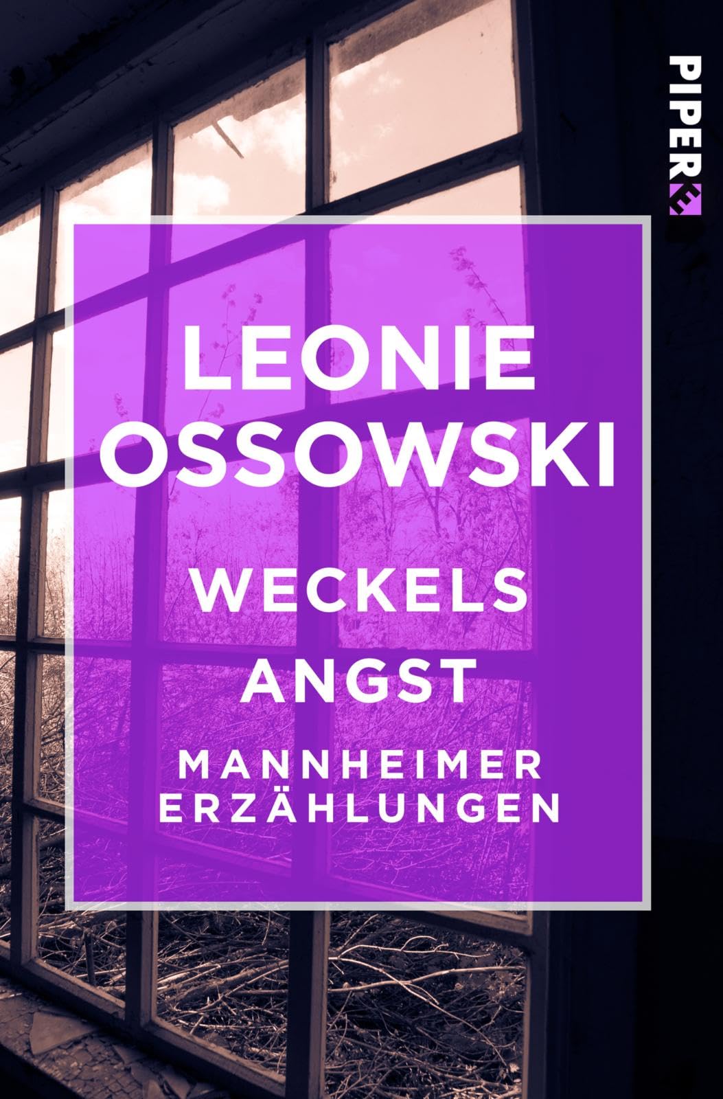 Weckels Angst: Mannheimer Erzählungen Contemporary literature