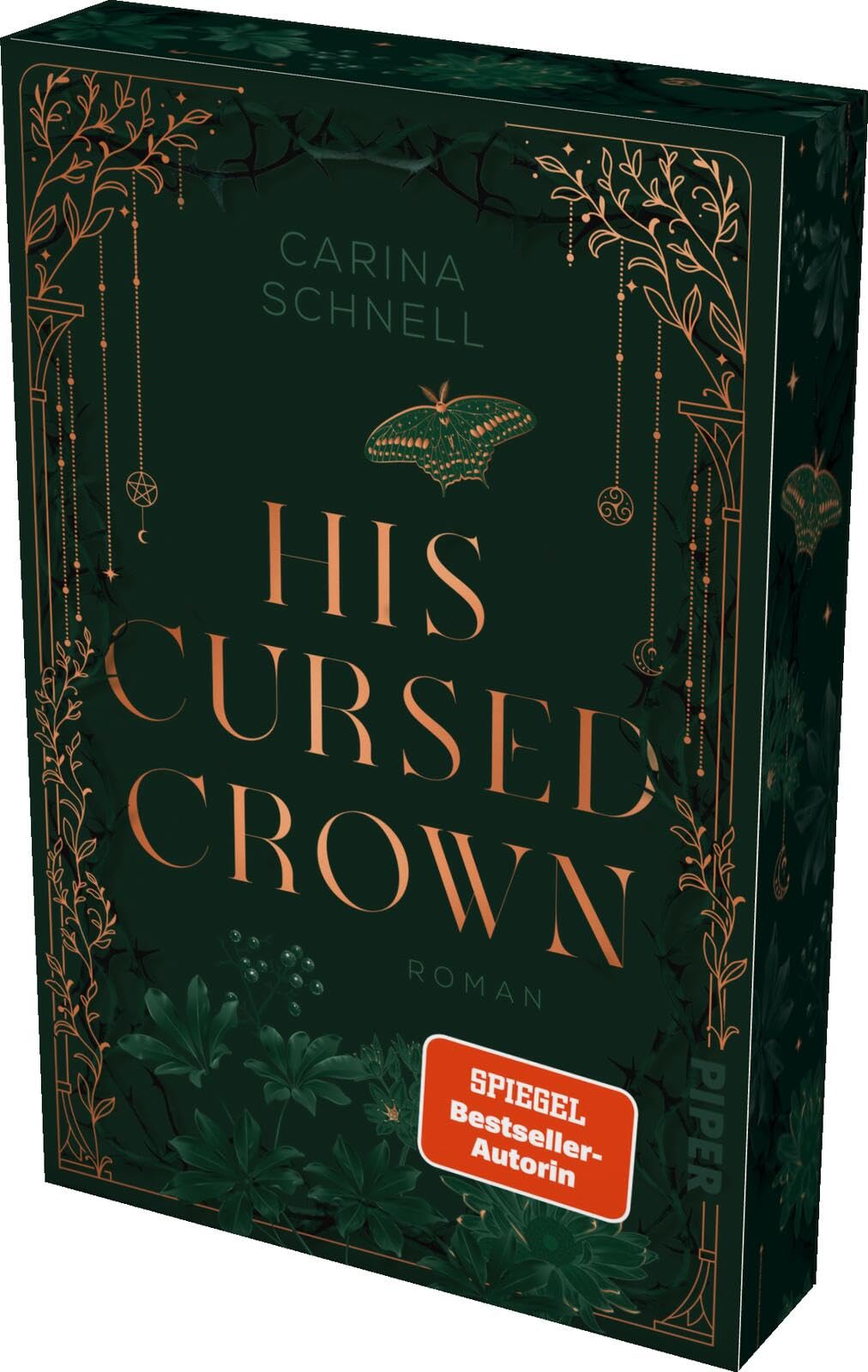 His Cursed Crown (Crescent College 2): Roman | Mit limitiertem Farbschnitt und Page Overlay | Das dramatische Finale der Dark-Academia-Fantasy von der SPIEGEL-Bestsellerautorin! Contemporary literature Books