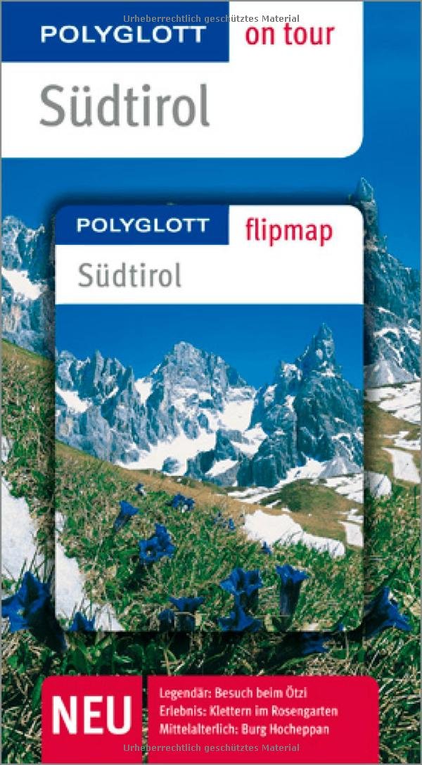 Product Image: Südtirol - Buch mit flipmap: Polyglott on tour Reiseführer