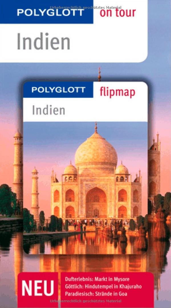 Indien - Buch mit flipmap: Polyglott on tour Reiseführer Travel Books