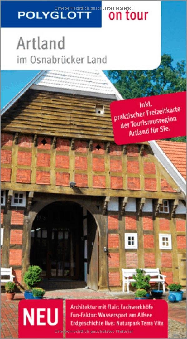 Artland - Buch mit Wanderkarte: Polyglott on tour Reiseführer Leisure, Home & Garden