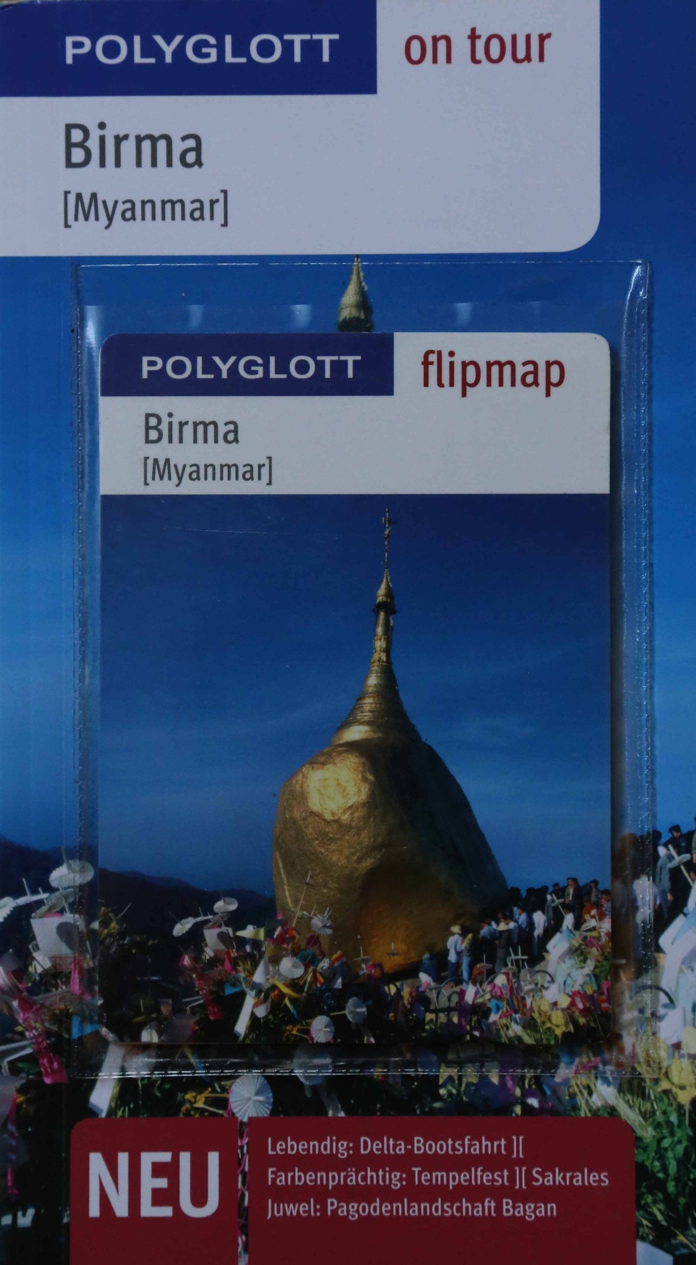 Product Image: Birma - Buch mit flipmap: Polyglott on tour Reiseführer