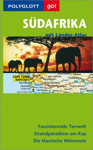 Polyglott Go! Südafrika, m. Länder-Atlas Maps & Plans