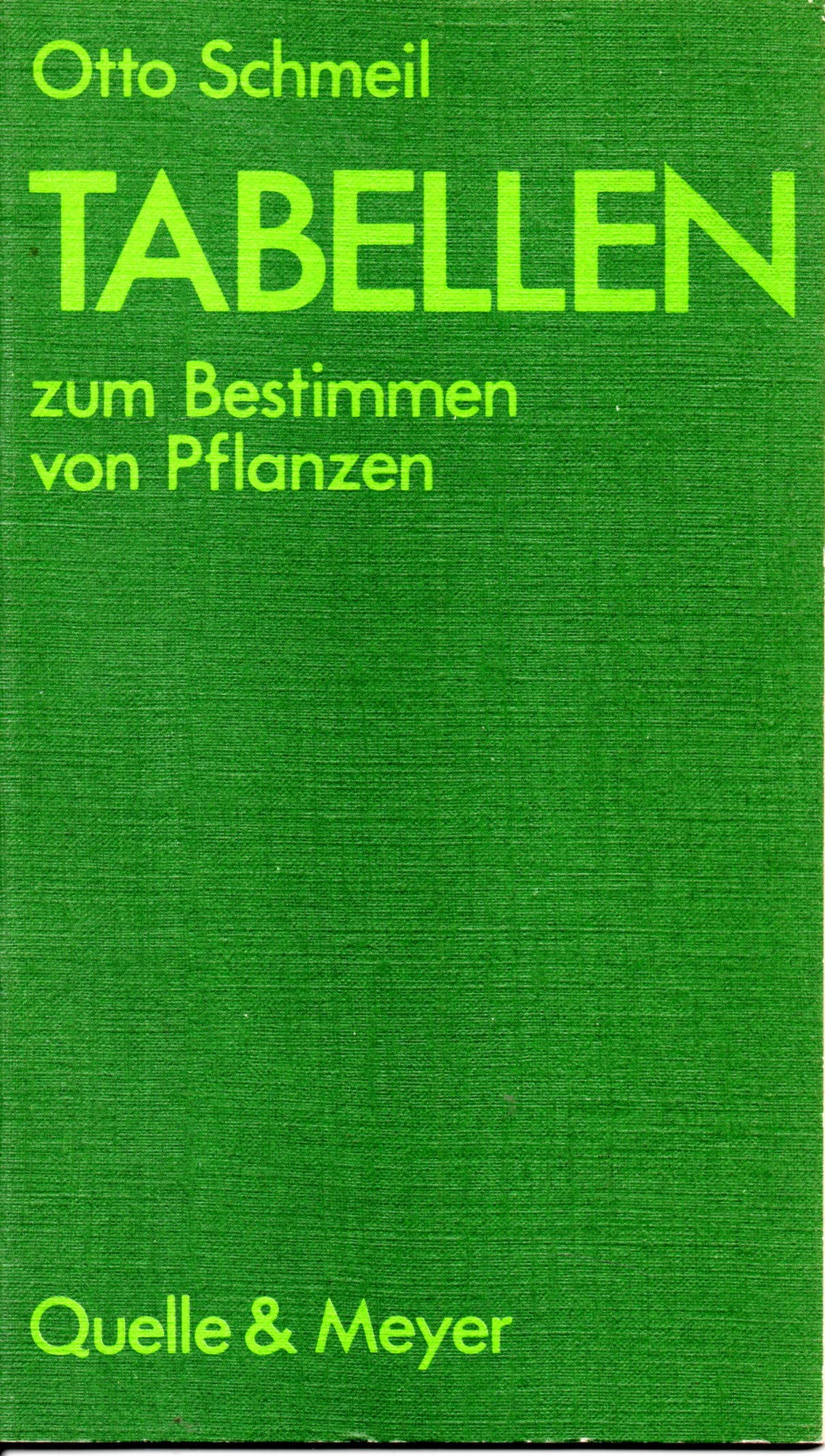 Biologisches Unterrichtswerk / Tabellen zum Bestimmen von Pflanzen Books