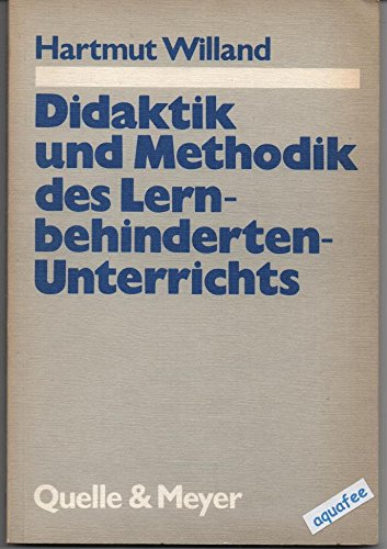 Didaktik und Methodik des Lernbehinderten- Unterrichts Books