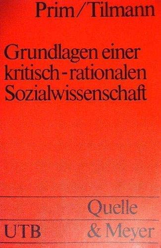Title: Grundlagen einer kritischrationalen Sozialwissensc book