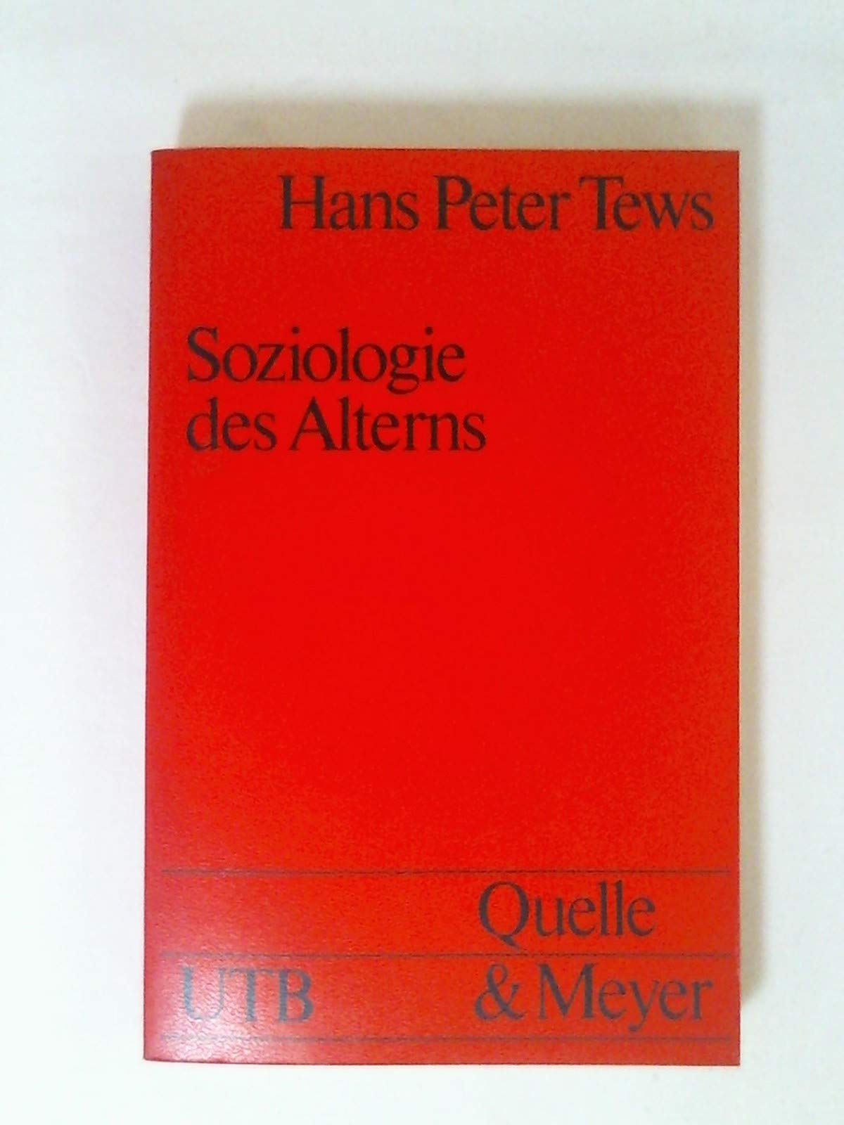 Soziologie des Alterns. General education