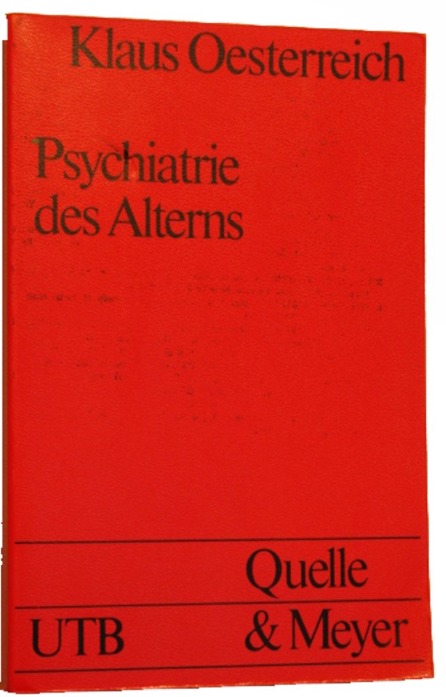 Psychiatrie des Alterns Books