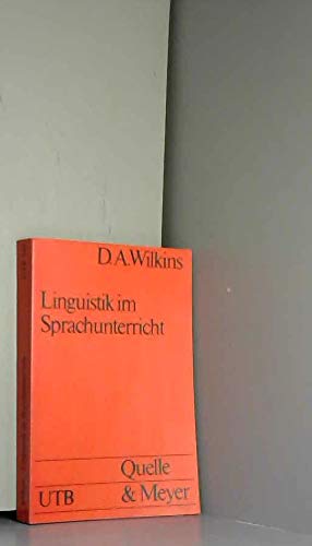 Linguistik im Sprachunterricht (UTB S (Small-Format): Uni-Taschenbücher) Books