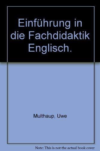 Einführung in die Fachdidaktik Englisch. Books