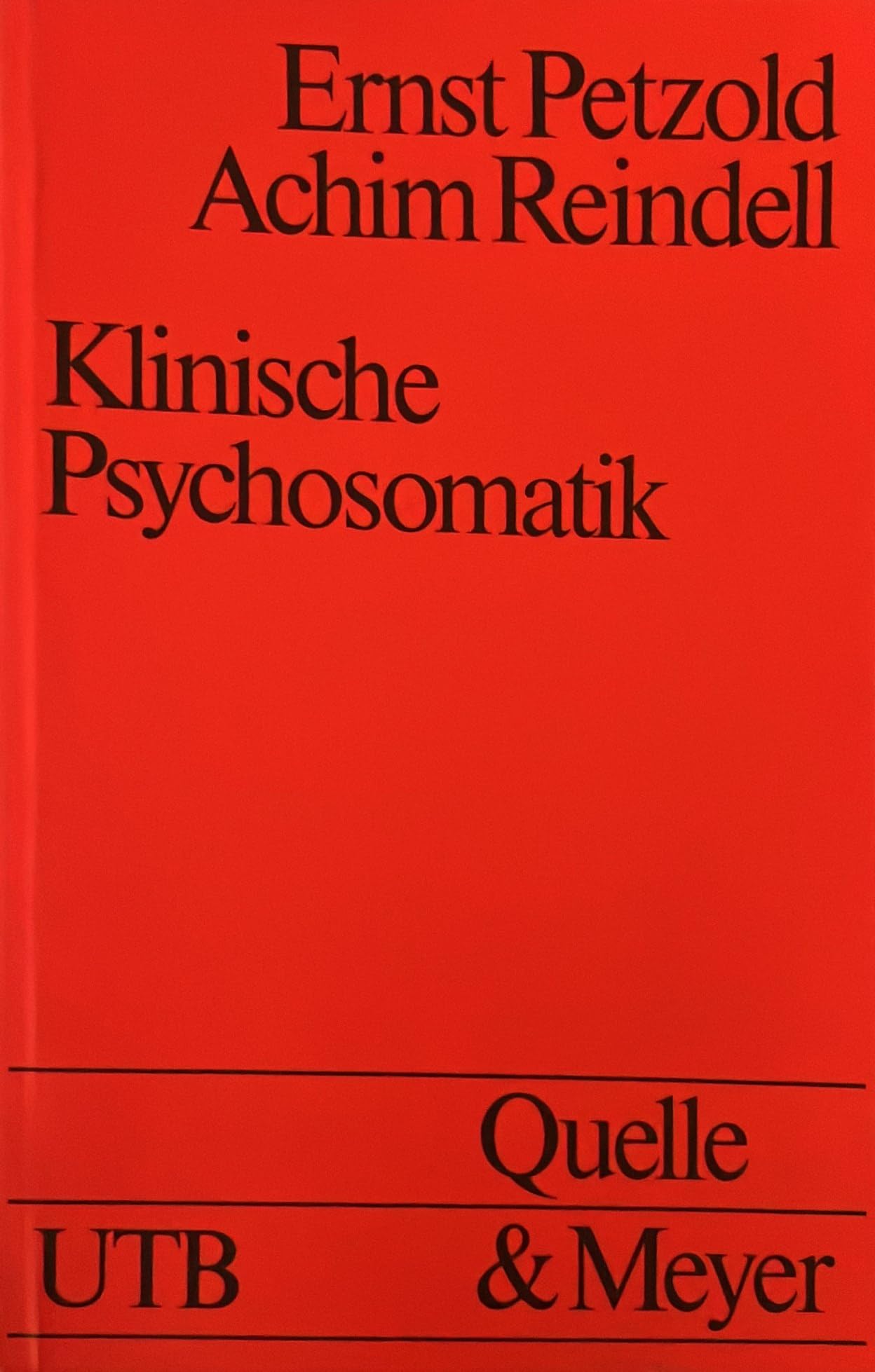 Klinische Psychosomatik. Books