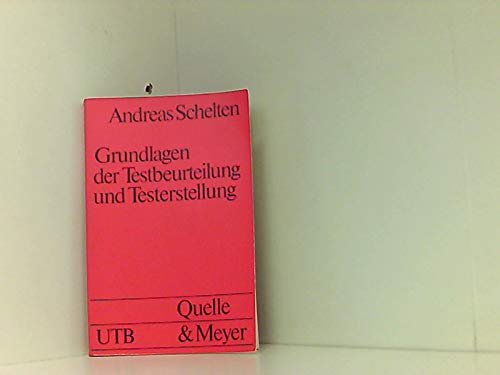 Grundlagen der Testbeurteilung und Testerstellung. Teststatistik und Testtheorie für Pädagogen und Ausbilder in der Praxis. Parents & Children