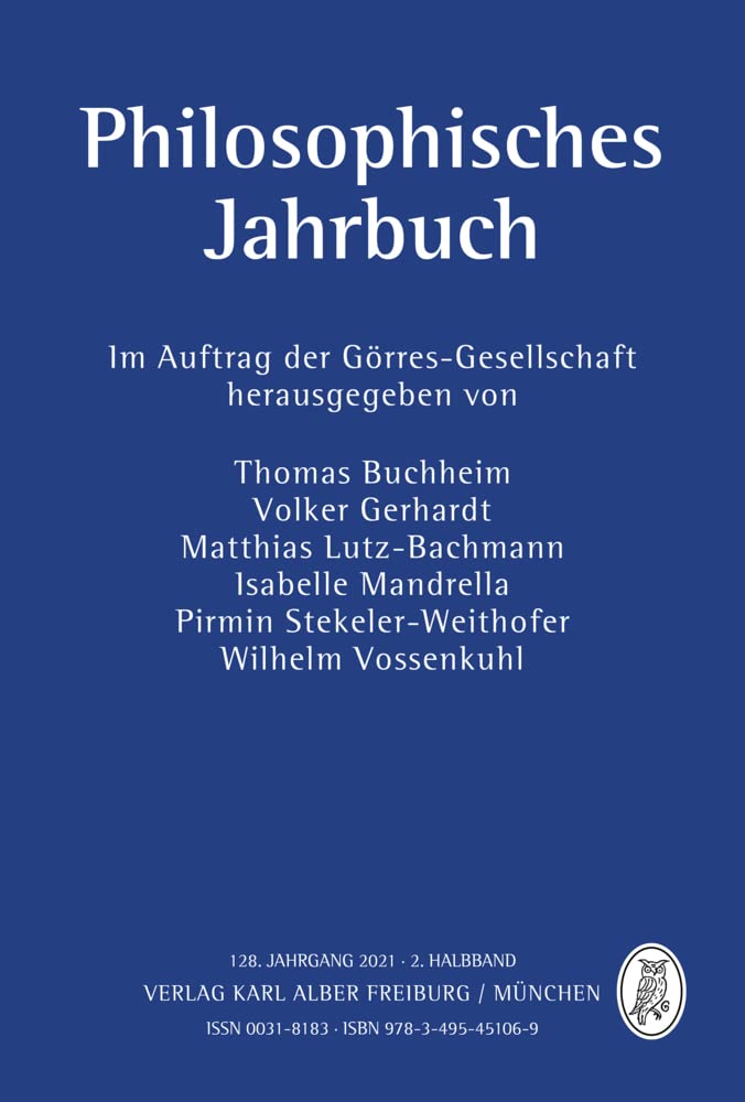 Product Image: Philosophisches Jahrbuch 2/2021
