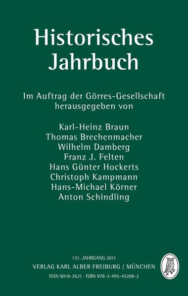 Historisches Jahrbuch: 131. Jahrgang 2011 Film, Art & Culture