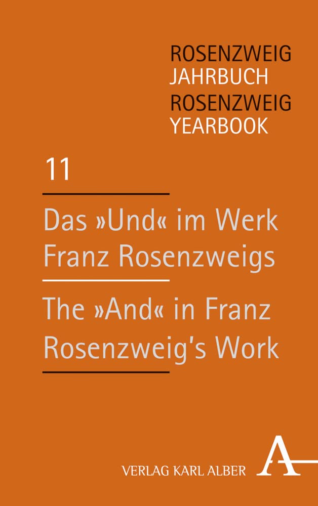 Rosenzweig Jahrbuch / Rosenzweig Yearbook book