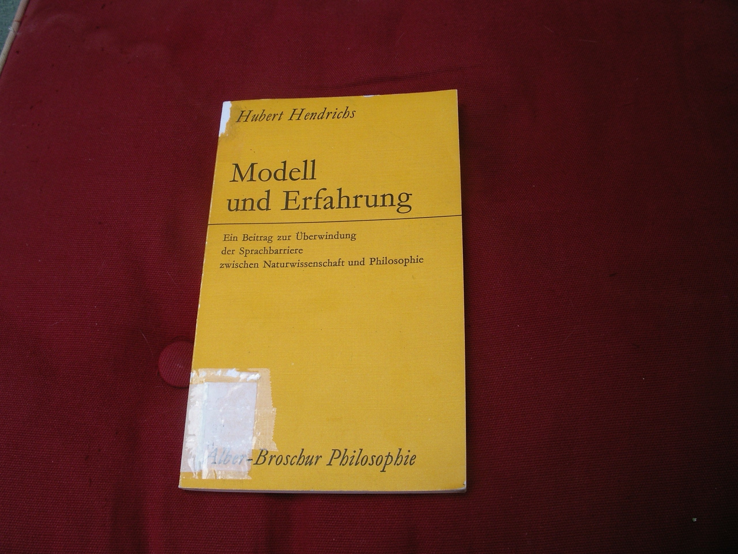 Modell und Erfahrung: Ein Beitrag zur Überwindung der Sprachbarriere zwischen Naturwissenschaft und Philosophie (Alber-Broschur Philosophie) Business & Technology