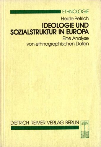 Ideologie und Sozialstruktur in Europa book
