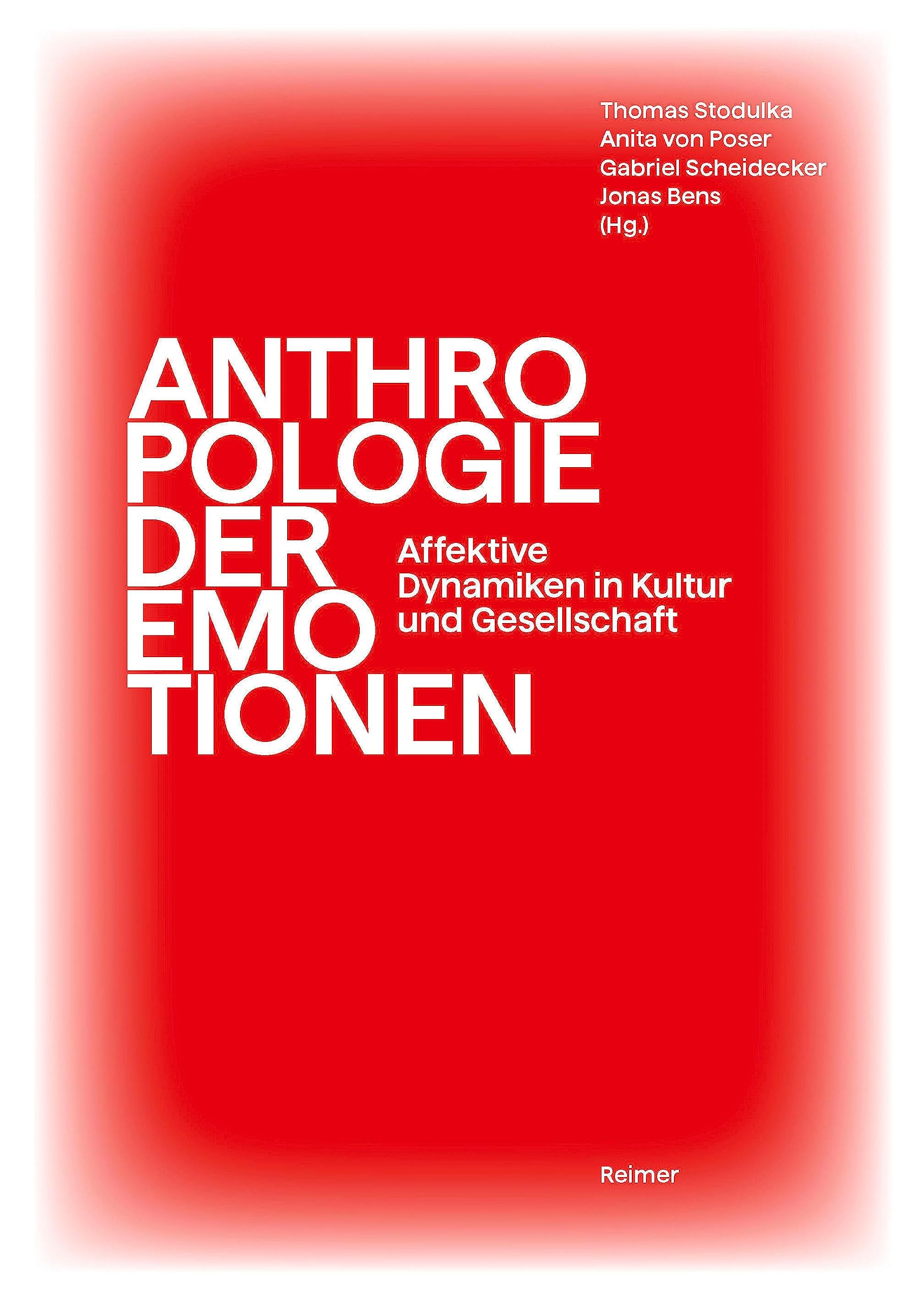 Anthropologie der Emotionen: Affektive Dynamiken in Kultur und Gestellschaft Law