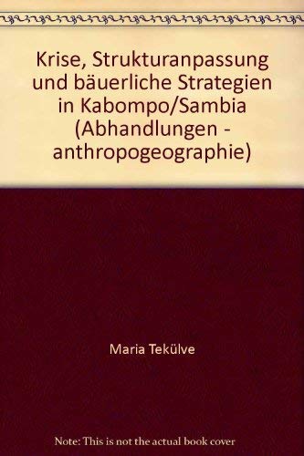 Krise, Strukturanpassung und bäuerliche Strategien in Kabompo, Sambia Law
