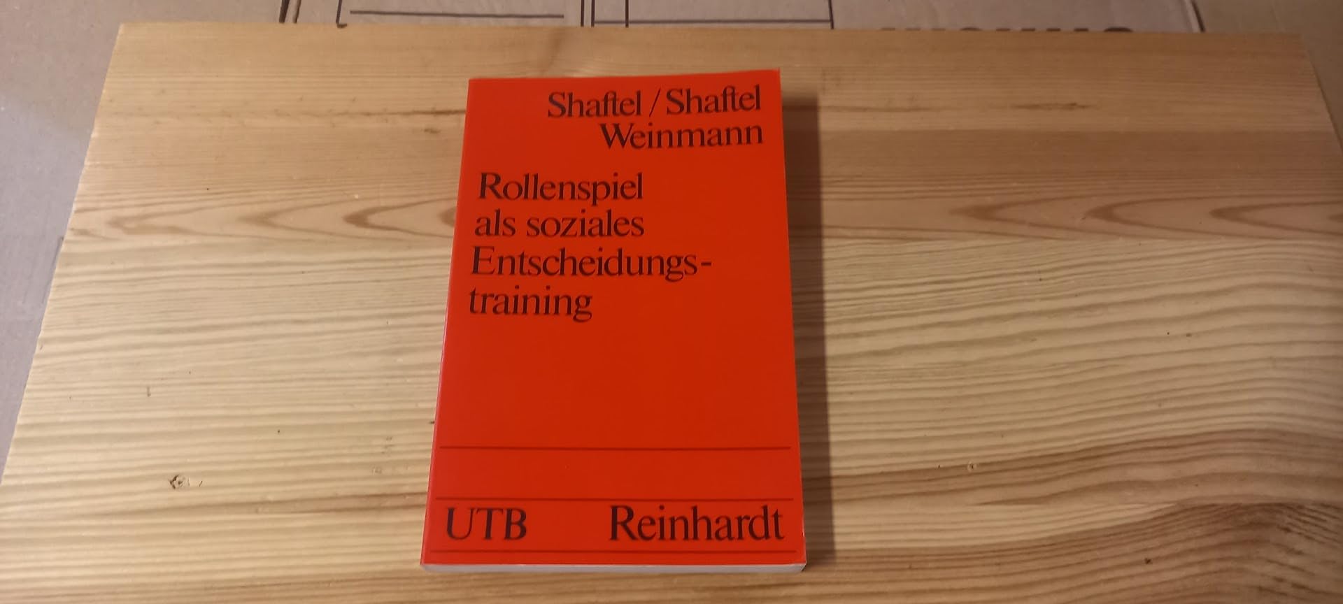 Rollenspiel als soziales Entscheidungstraining. Social Sciences