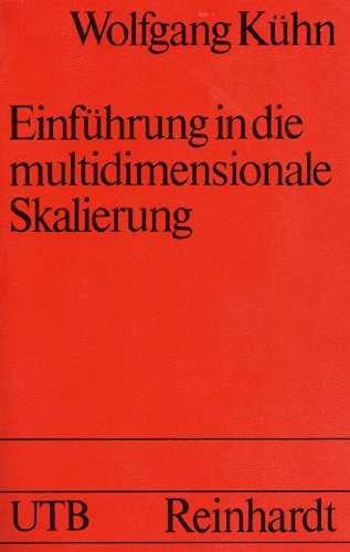 Einführung in die multidimensionale Skalierung book