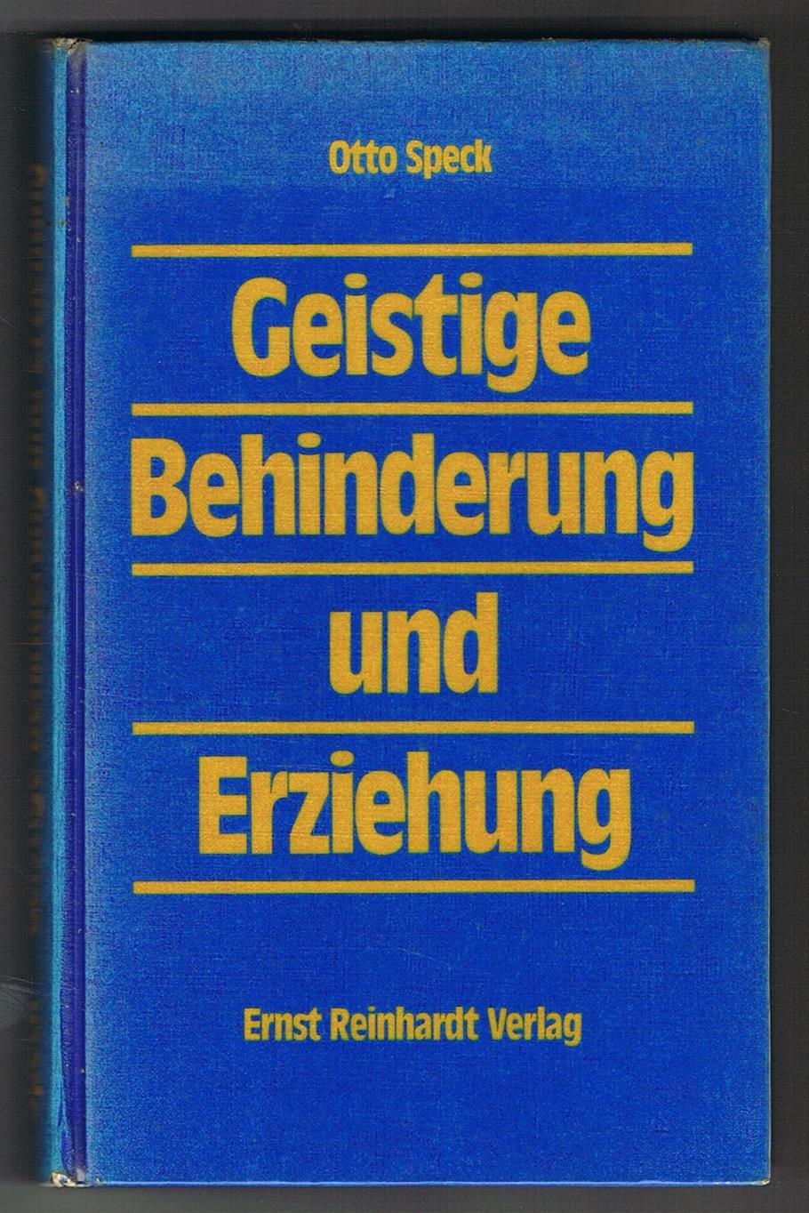 Geistige Behinderung und Erziehung. Contemporary literature
