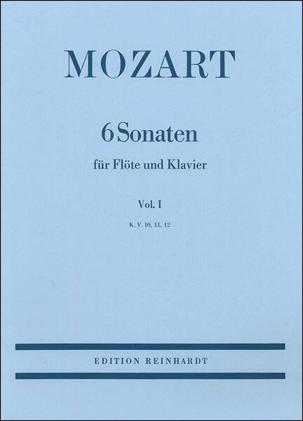 6 Sonaten für Flöte und Klavier - Vol. I book