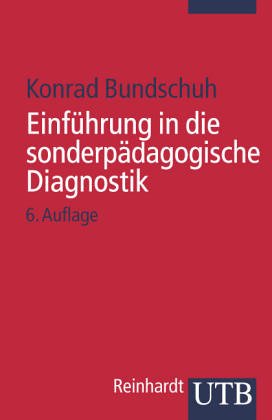 Product Image: Einführung in die sonderpädagogische Diagnostik.