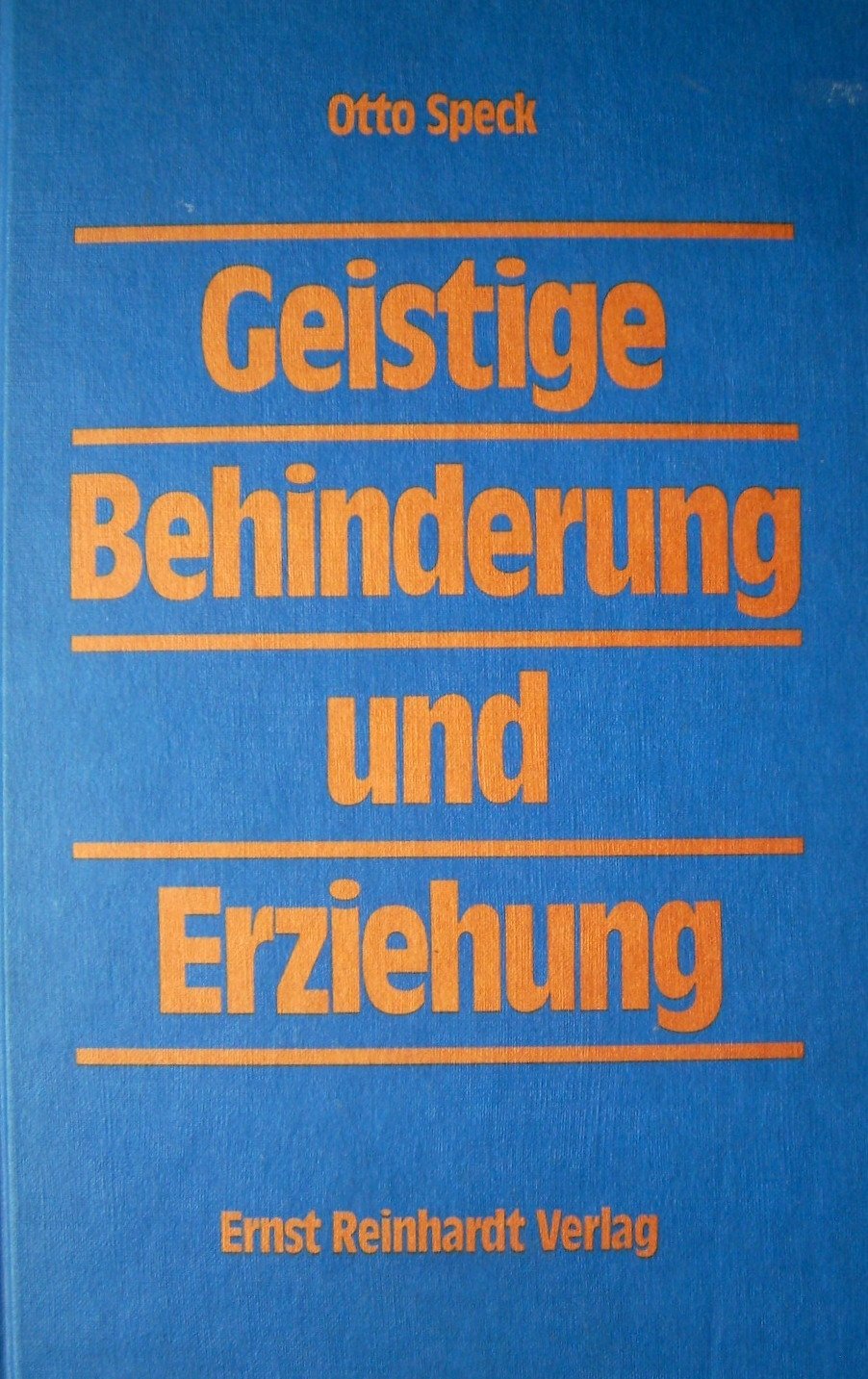 Product Image: Geistige Behinderung und Erziehung