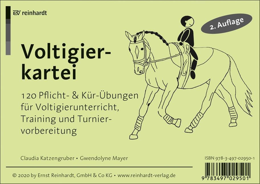 Voltigierkartei: 120 Pflicht- und Kür-Übungen für Voltigierunterricht, Training und Turniervorbereitung Pets