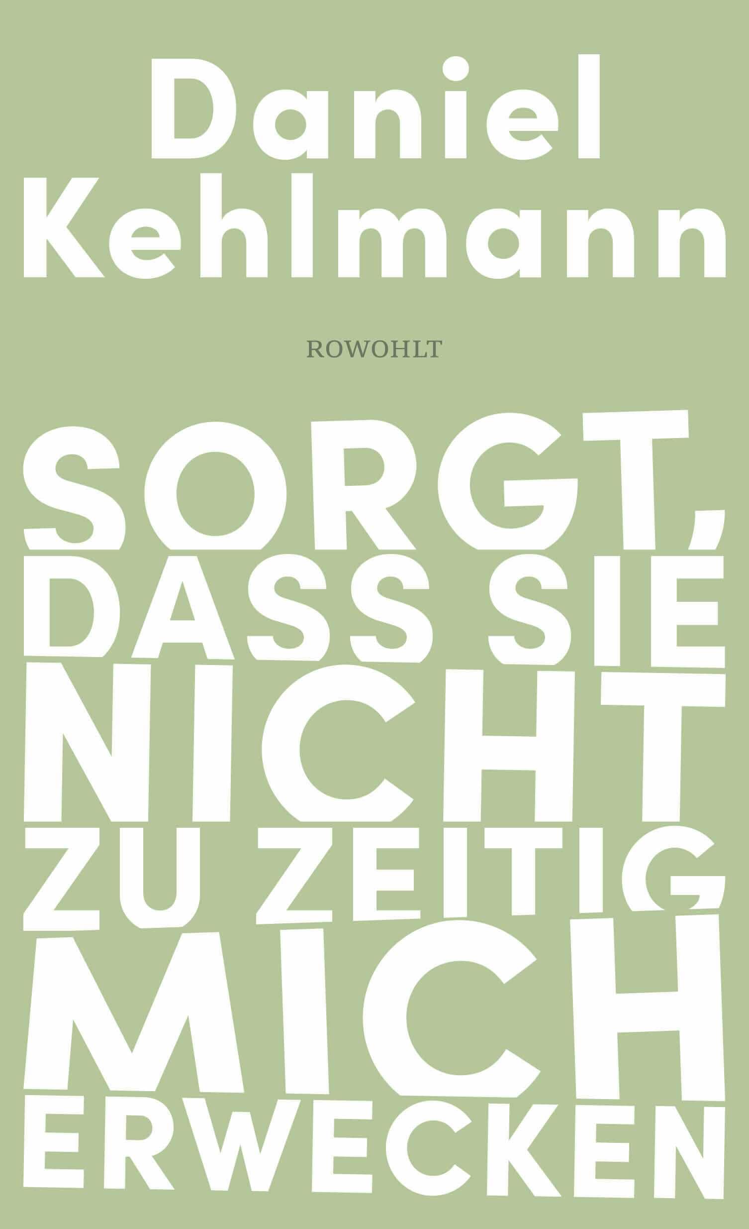 Sorgt, dass sie nicht zu zeitig mich erwecken Contemporary literature